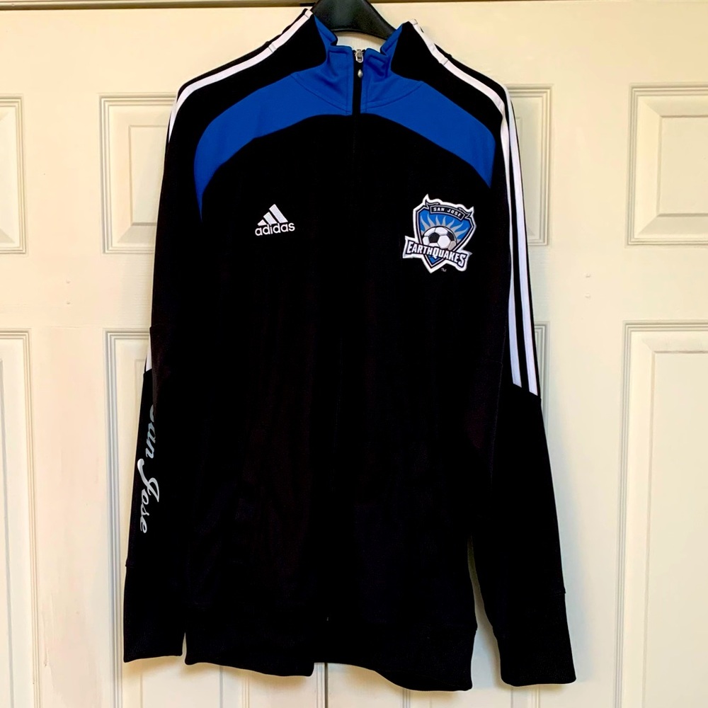 San Jose Earthquakes adidas Full-Zip Jacket. MLS Brand New with Tags 2008